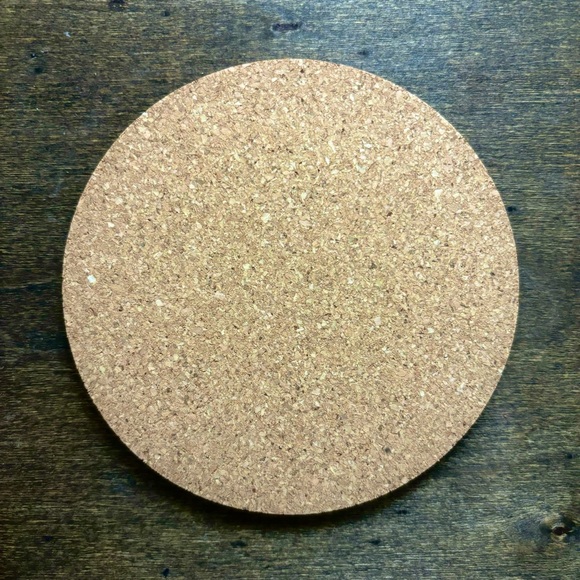 Hulk Symbol Laser Engraved Cork Coaster - Picture 4 of 5